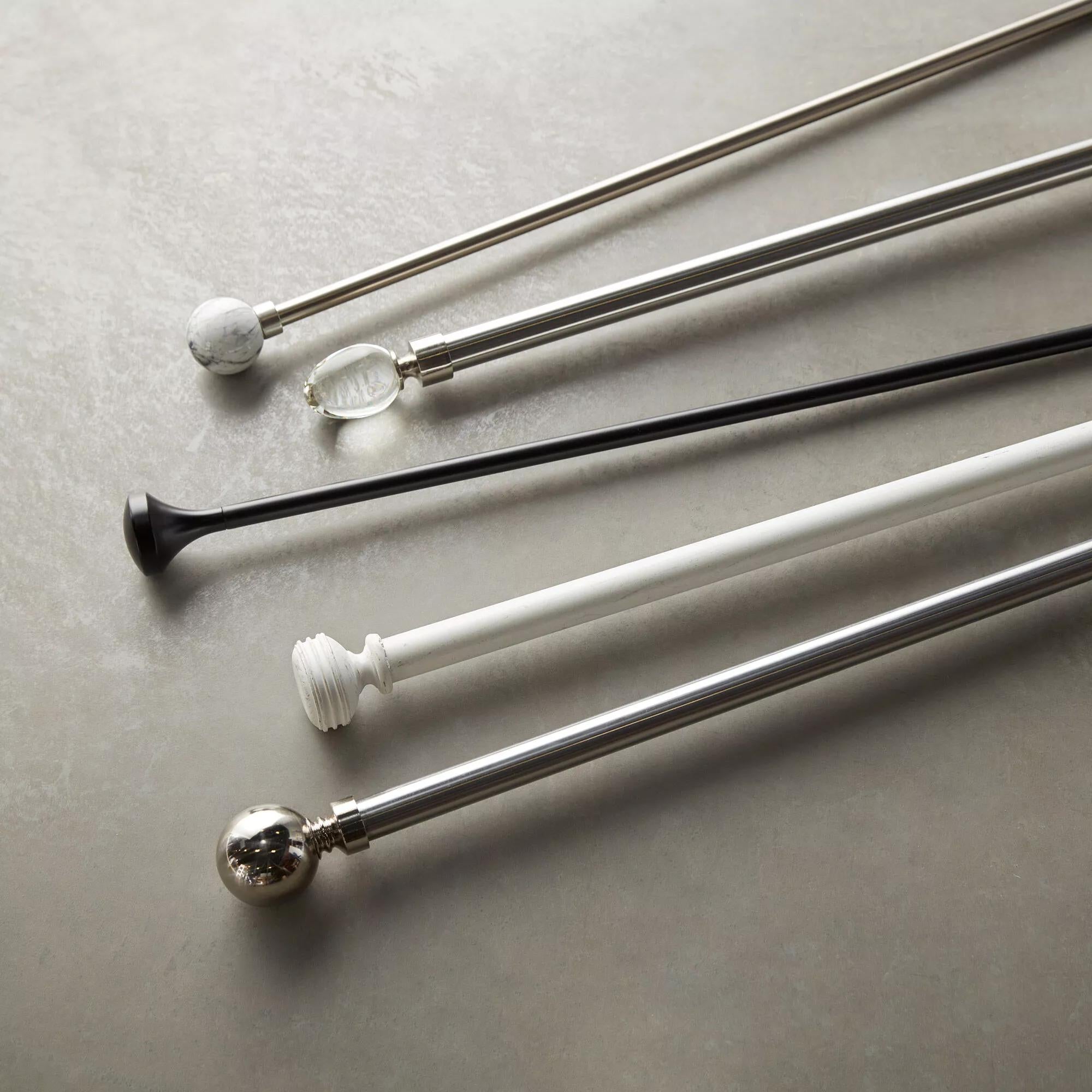 Curtain Rod Set - Diameter 22/25 mm