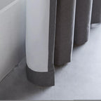 Charcoal Chambray Blackout Curtain