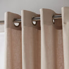 Beige Naturia Panel Curtain