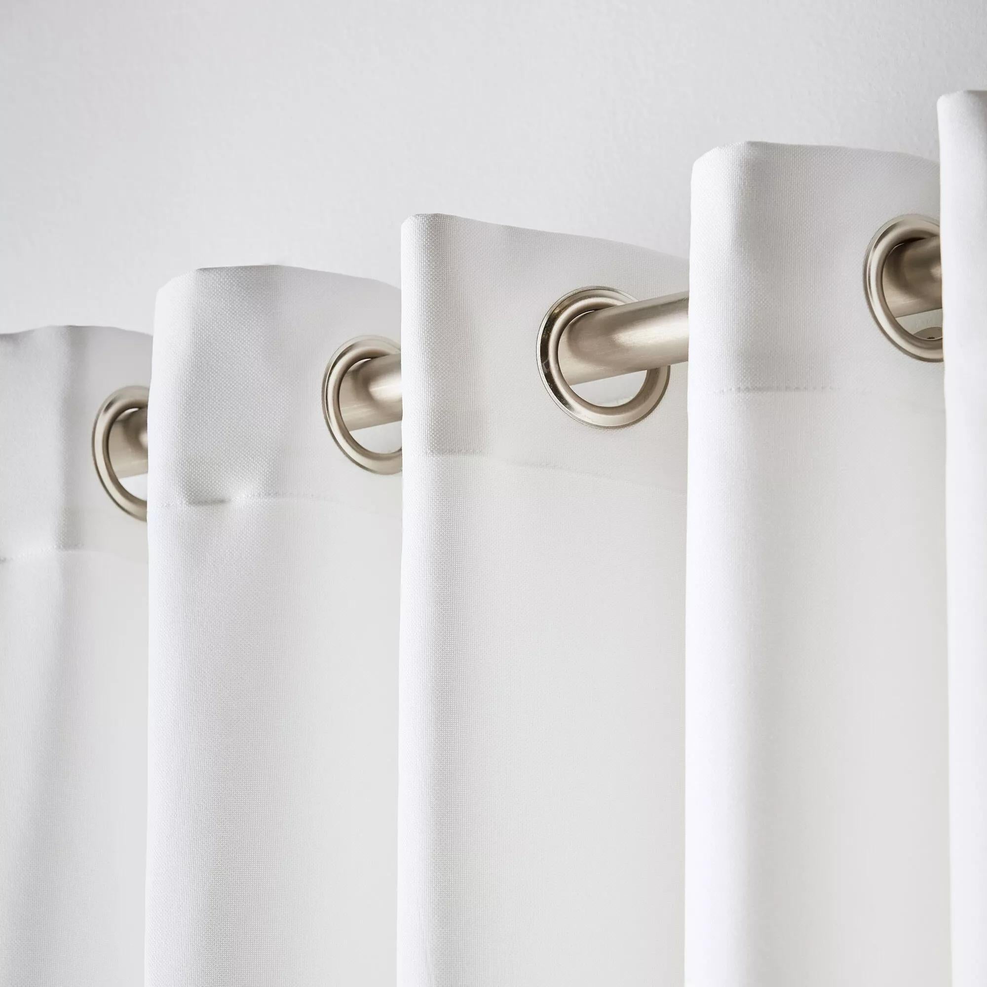 White Dany Panel Curtain