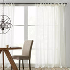 Jessica Tie Top Sheer Curtain