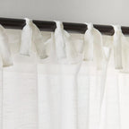 Jessica Tie Top Sheer Curtain