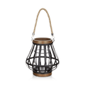 Wood-Like & Metal Lantern