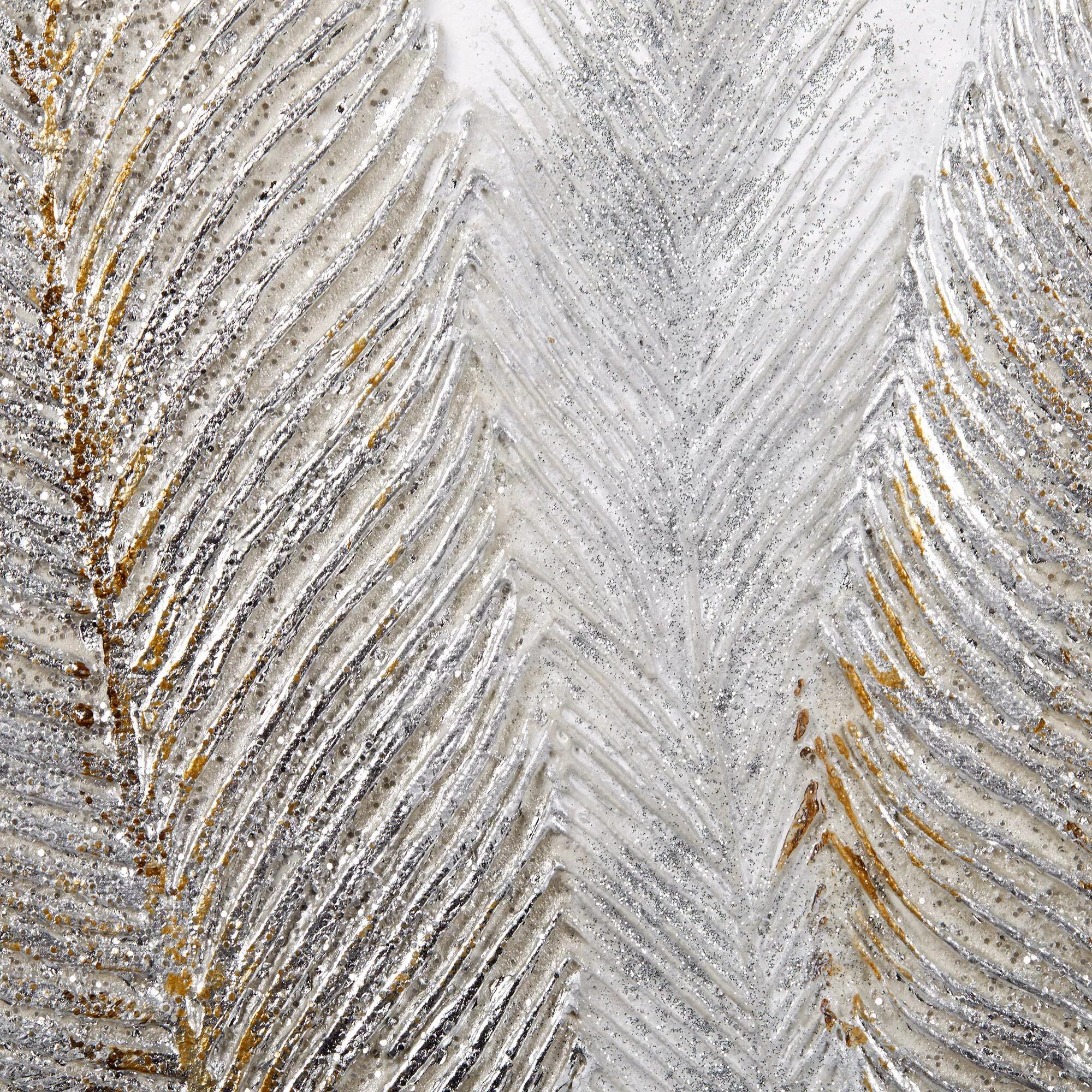 Feathers Oil Painted Canvas