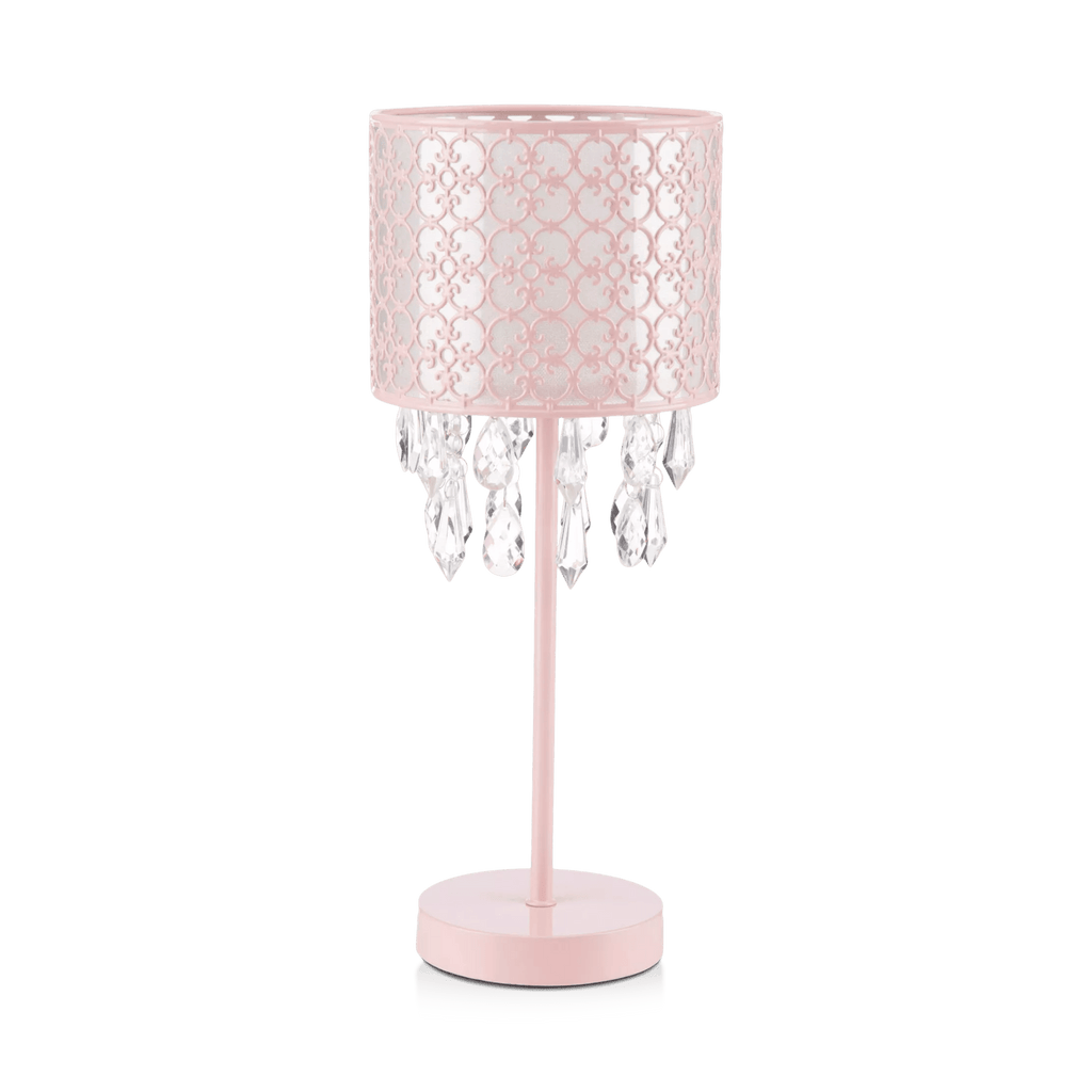 Baroque Table Lamp with Decorative Droplets