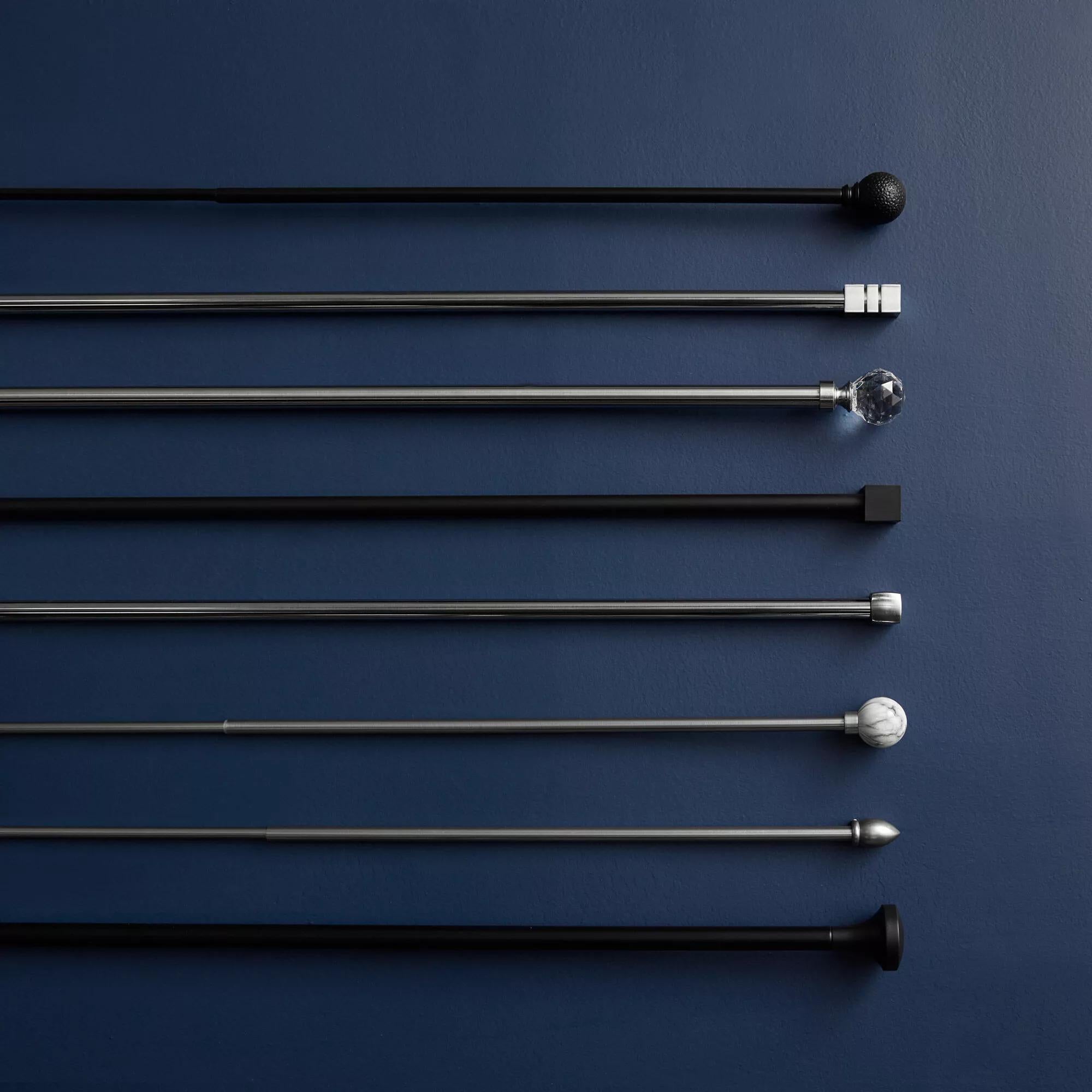 Cube Curtain Rod Set - Diameter 25mm