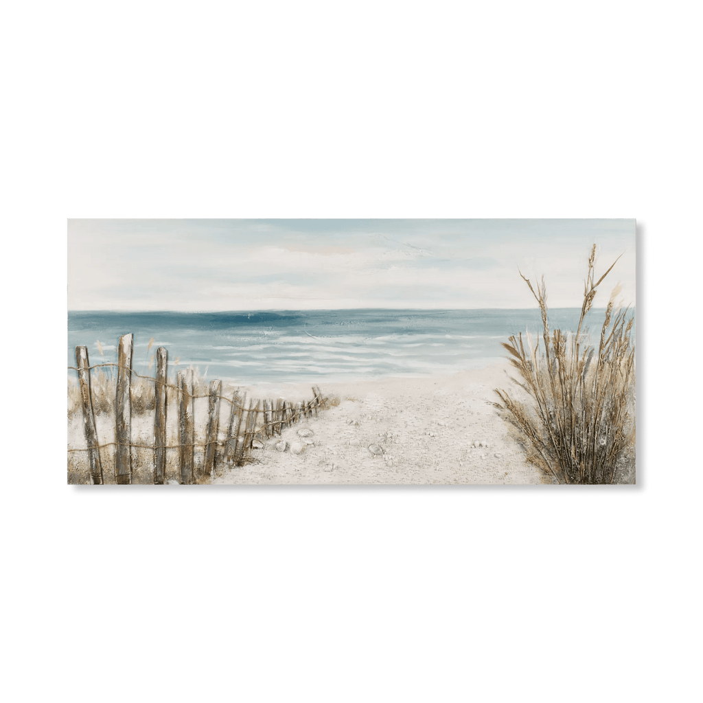 Oil Painted Path to the Beach