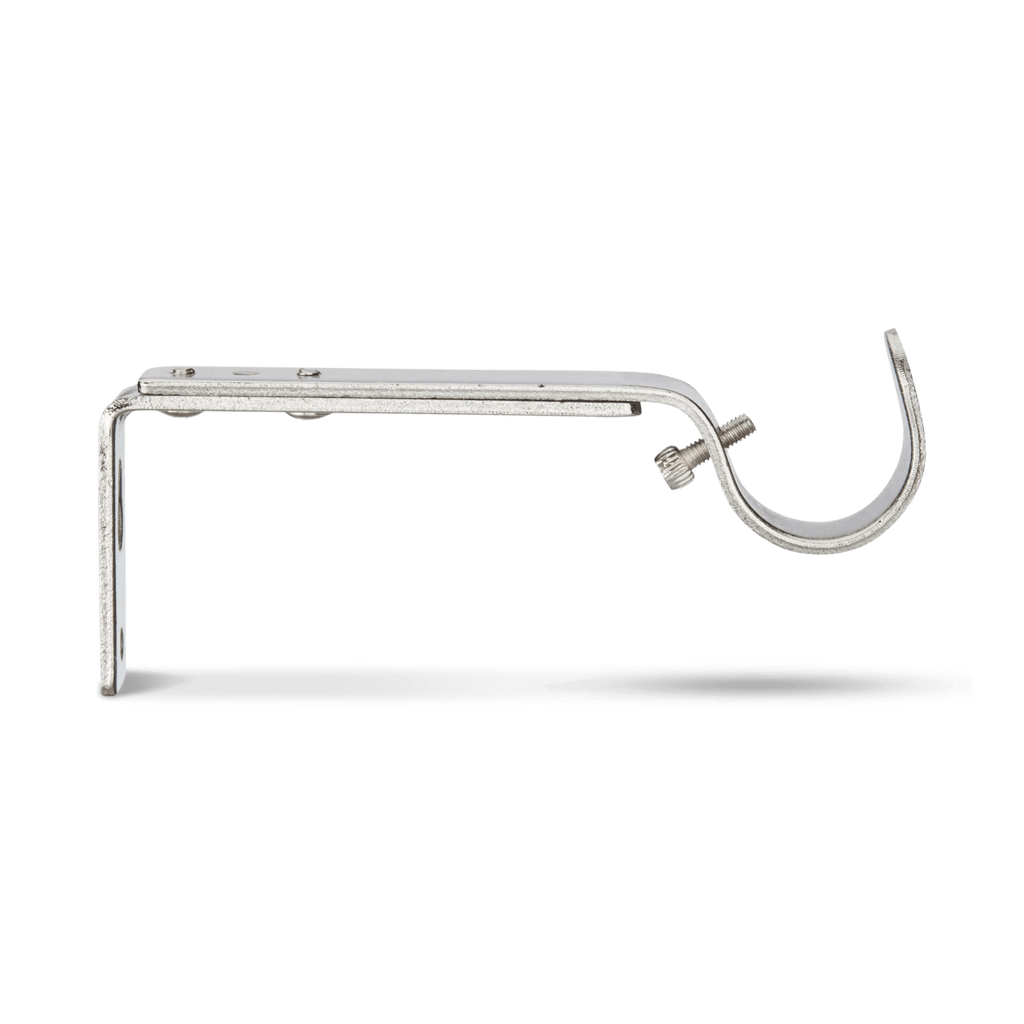 Brushed Nickel Brackets