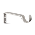 Brushed Nickel Brackets