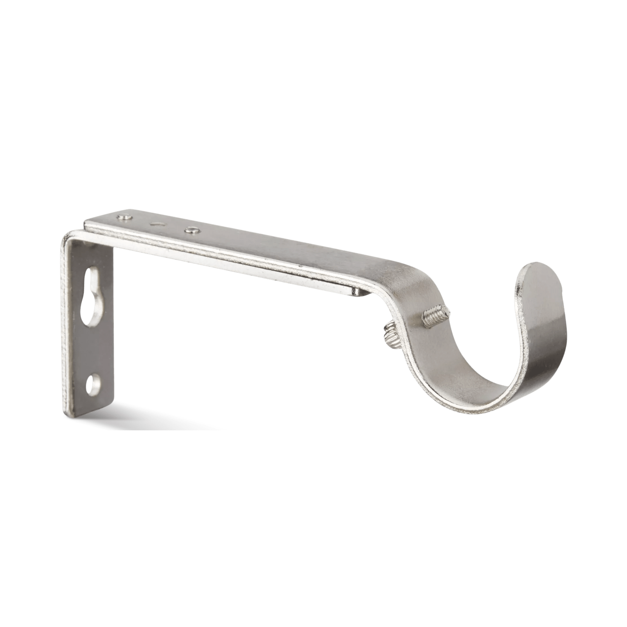 Brushed Nickel Brackets