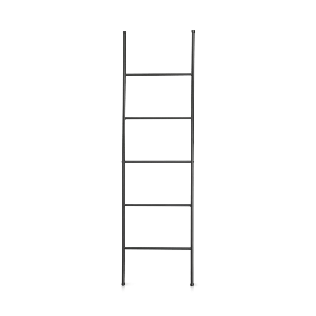 Black Metal Ladder Towel Holder
