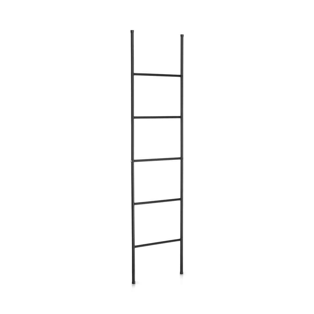 Black Metal Ladder Towel Holder