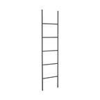 Black Metal Ladder Towel Holder