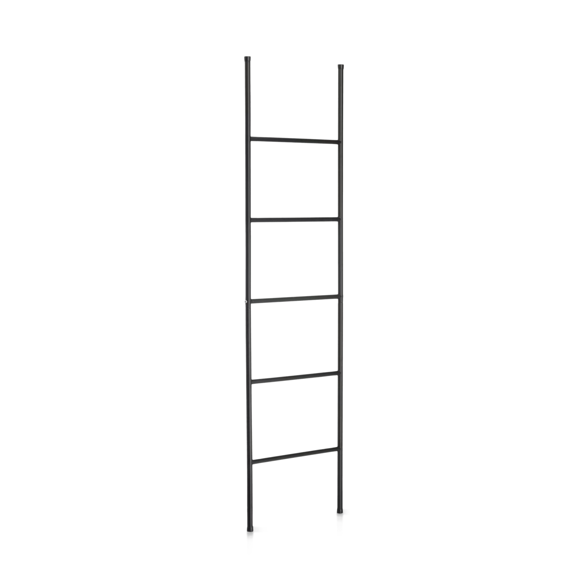 Black Metal Ladder Towel Holder
