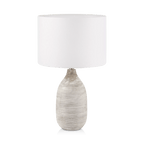 Striped Ceramic Table Lamp