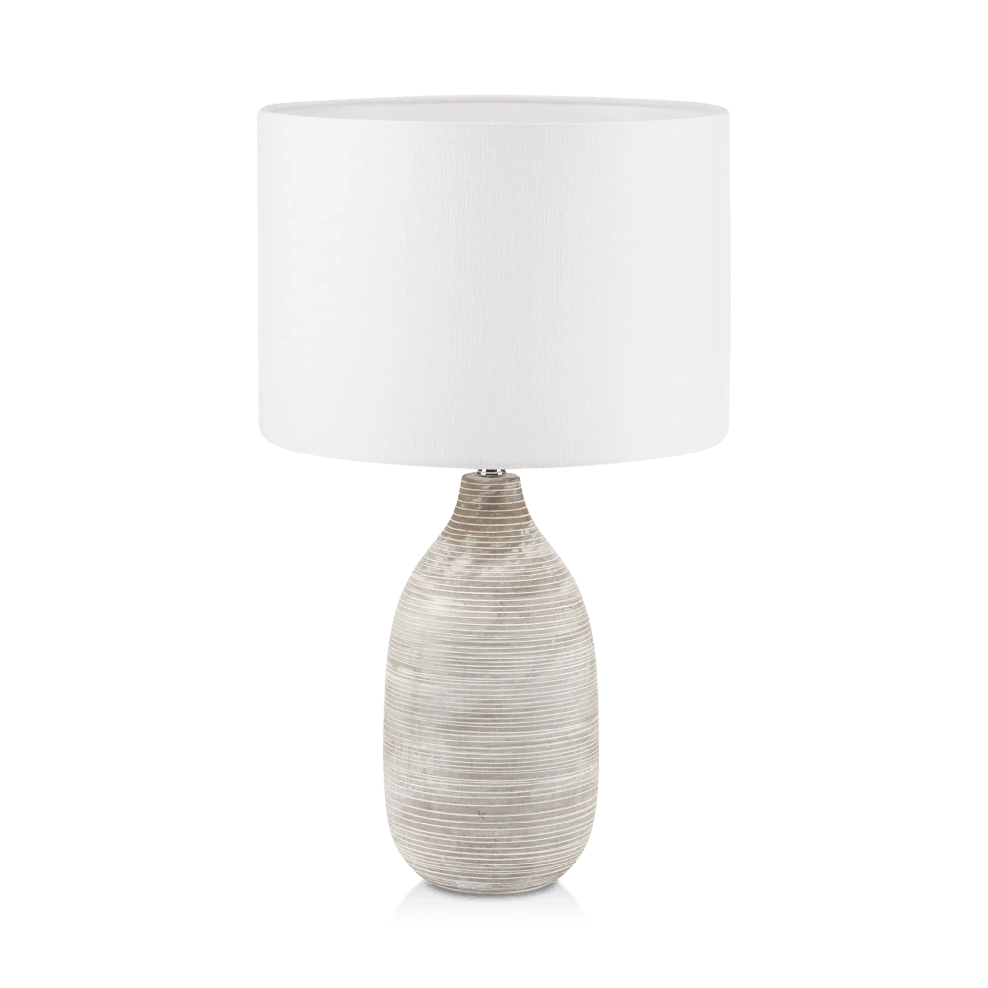 Striped Ceramic Table Lamp