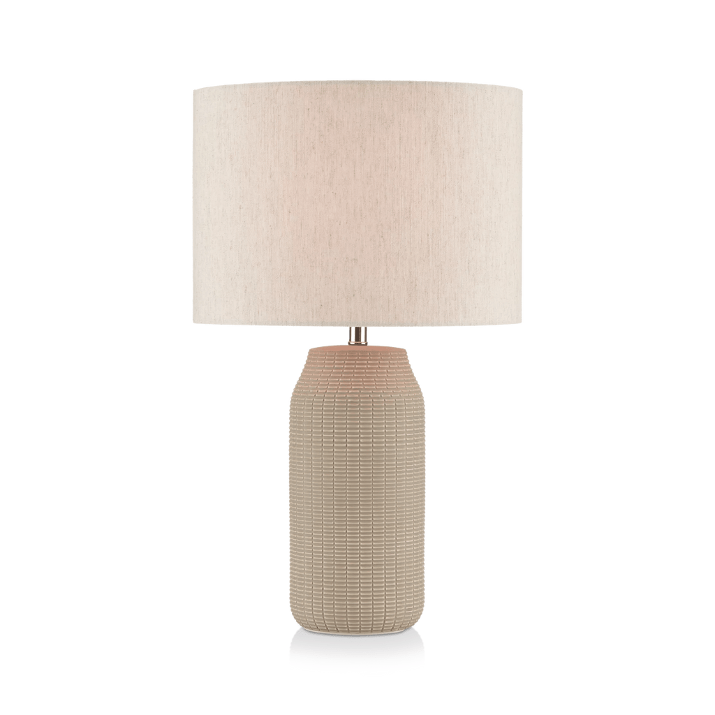 Patterned Ceramic Table Lamp