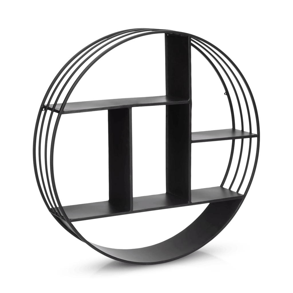 Round Metal Wall Shelf