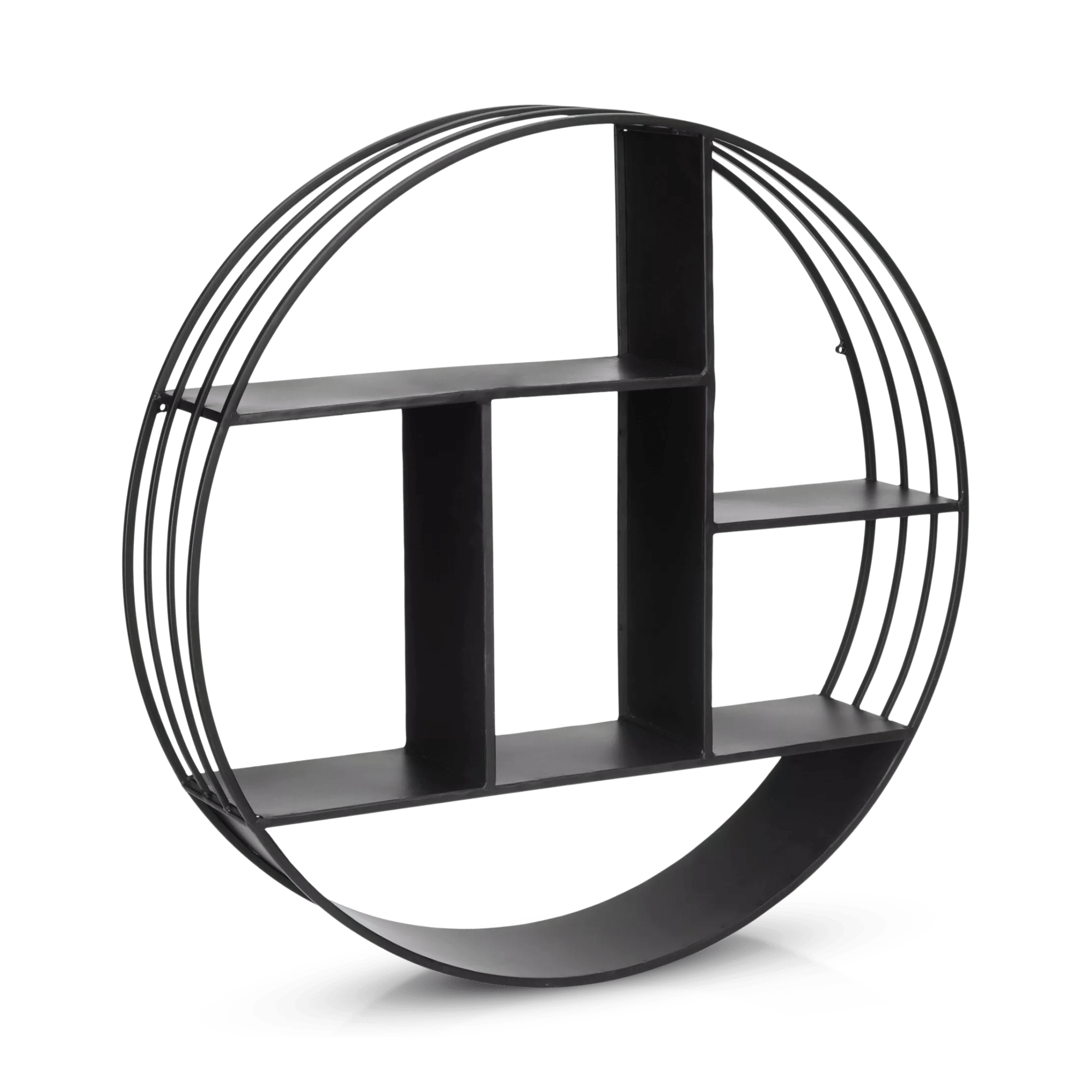 Round Metal Wall Shelf