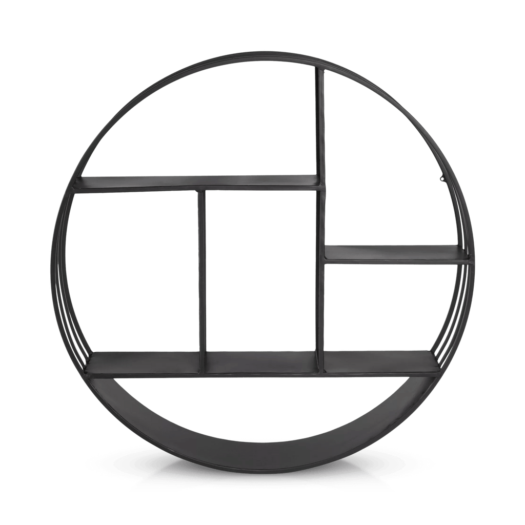 Round Metal Wall Shelf