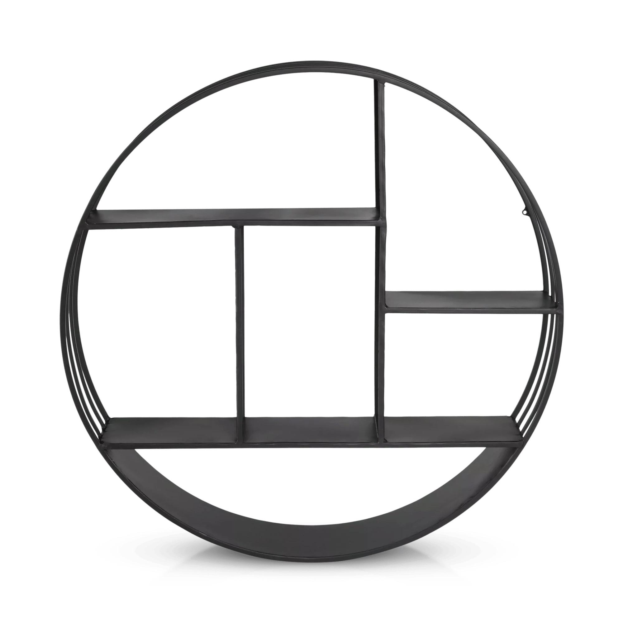 Round Metal Wall Shelf