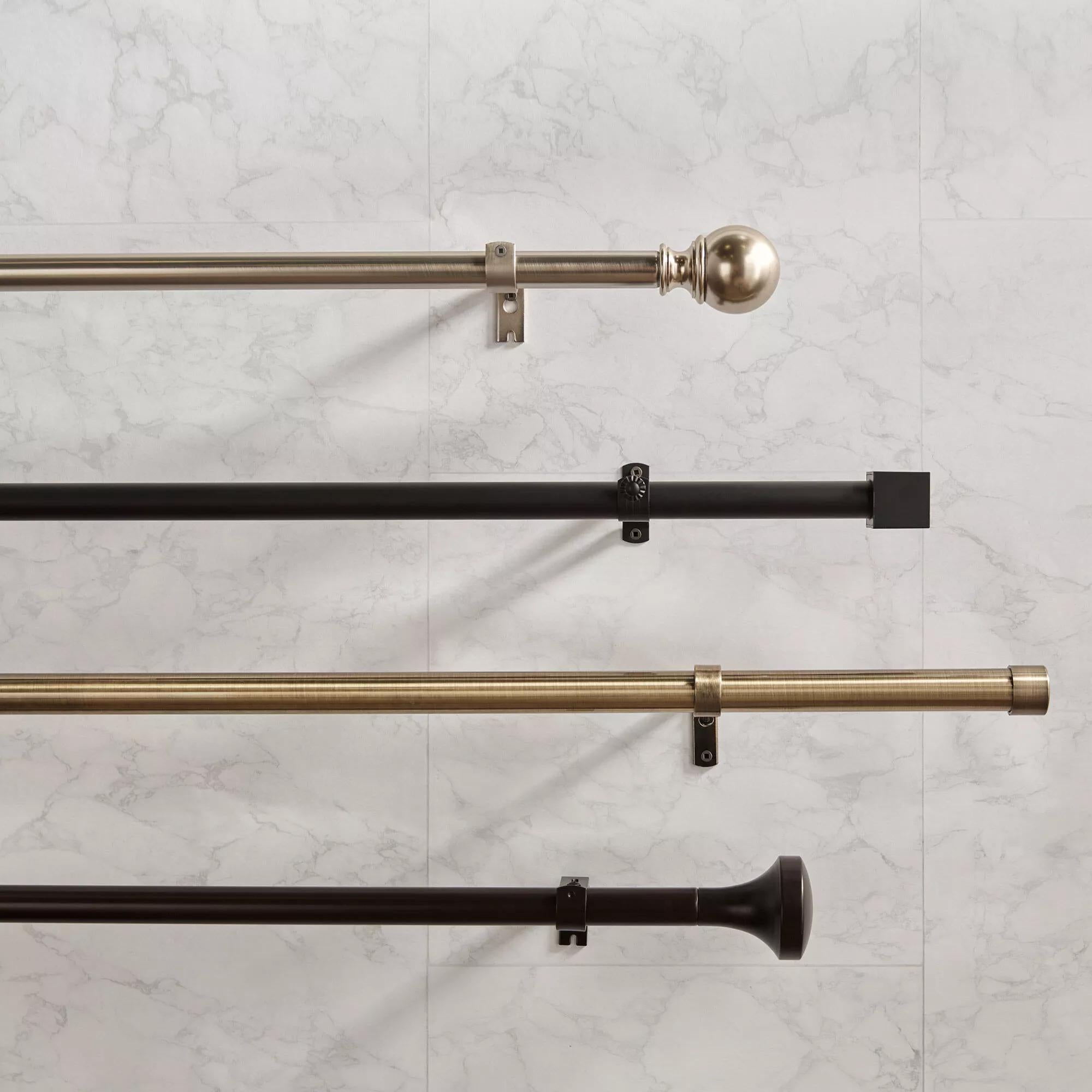 Curtain Rod Set - Diameter 25 mm