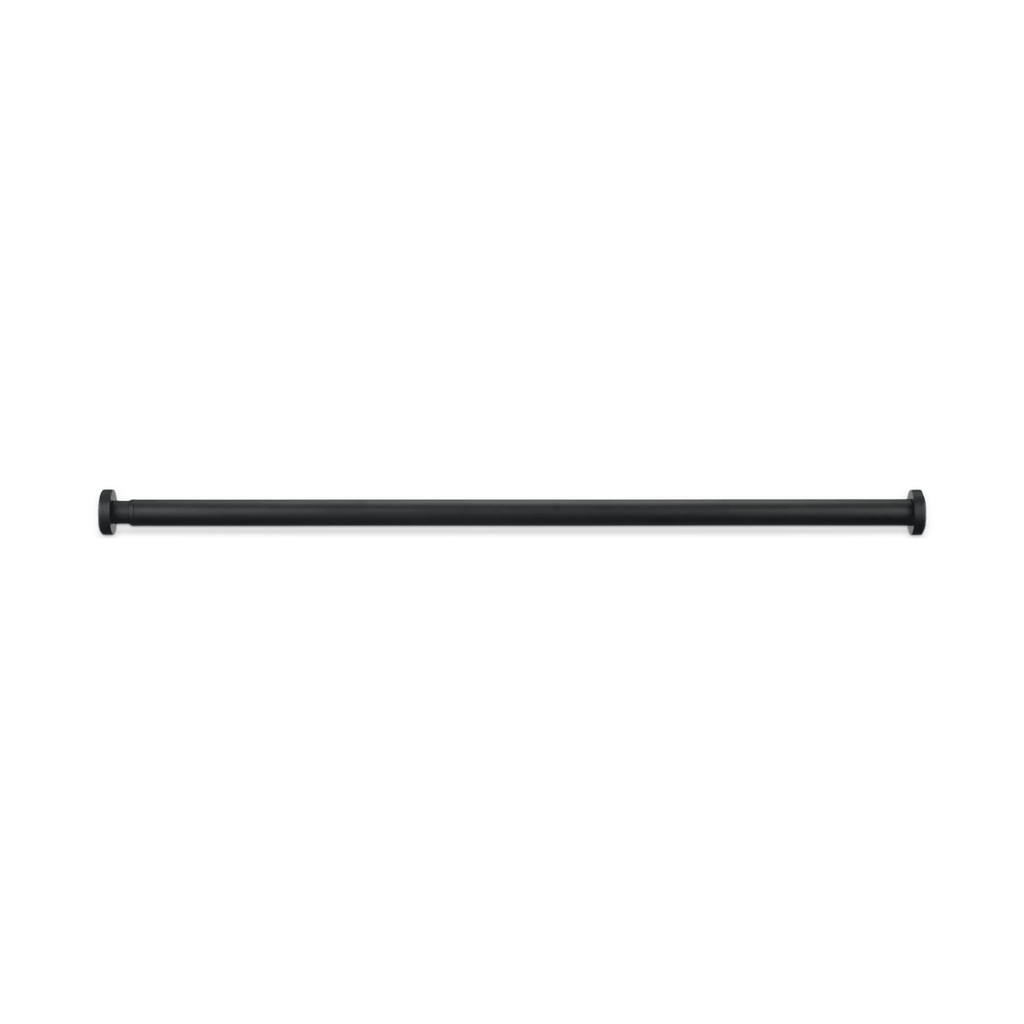 Black Curtain Tension Rod - Diameter 22/25 mm