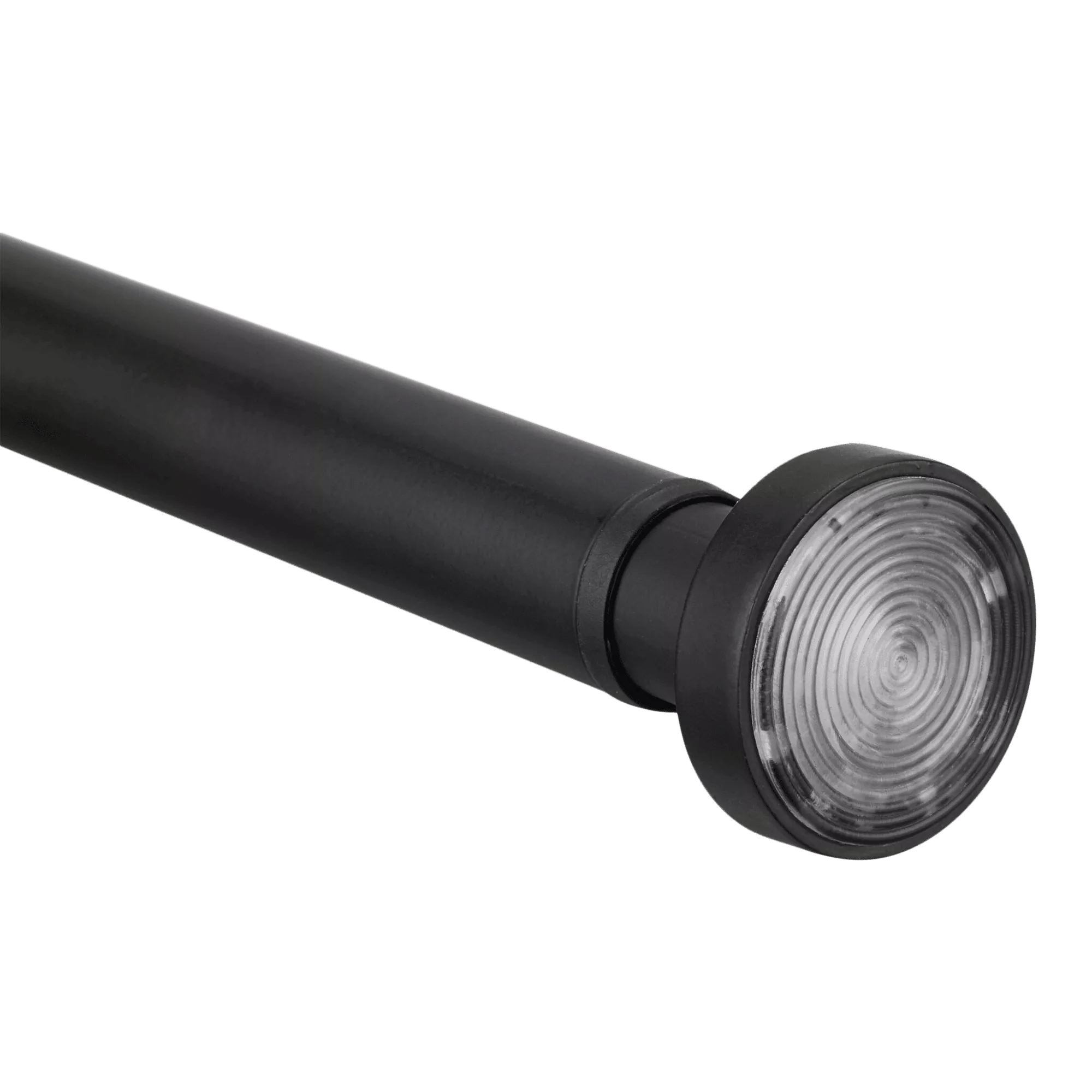 Black Curtain Tension Rod - Diameter 22/25 mm
