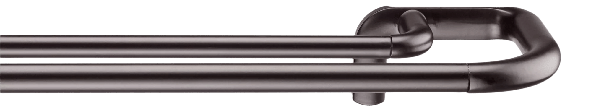 Blackout Curtains Double Rod Set - Diameter 19mm