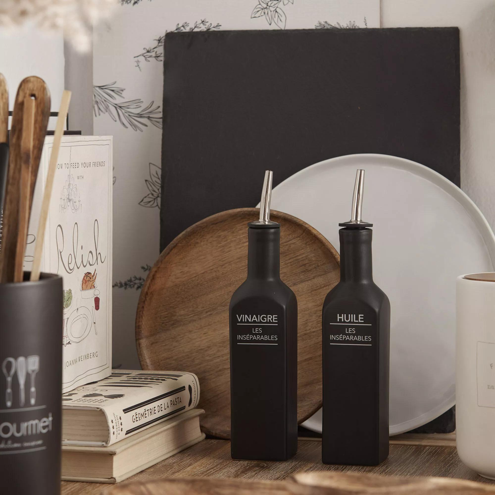 Ceramic Oil Bottle with Pouring Spout