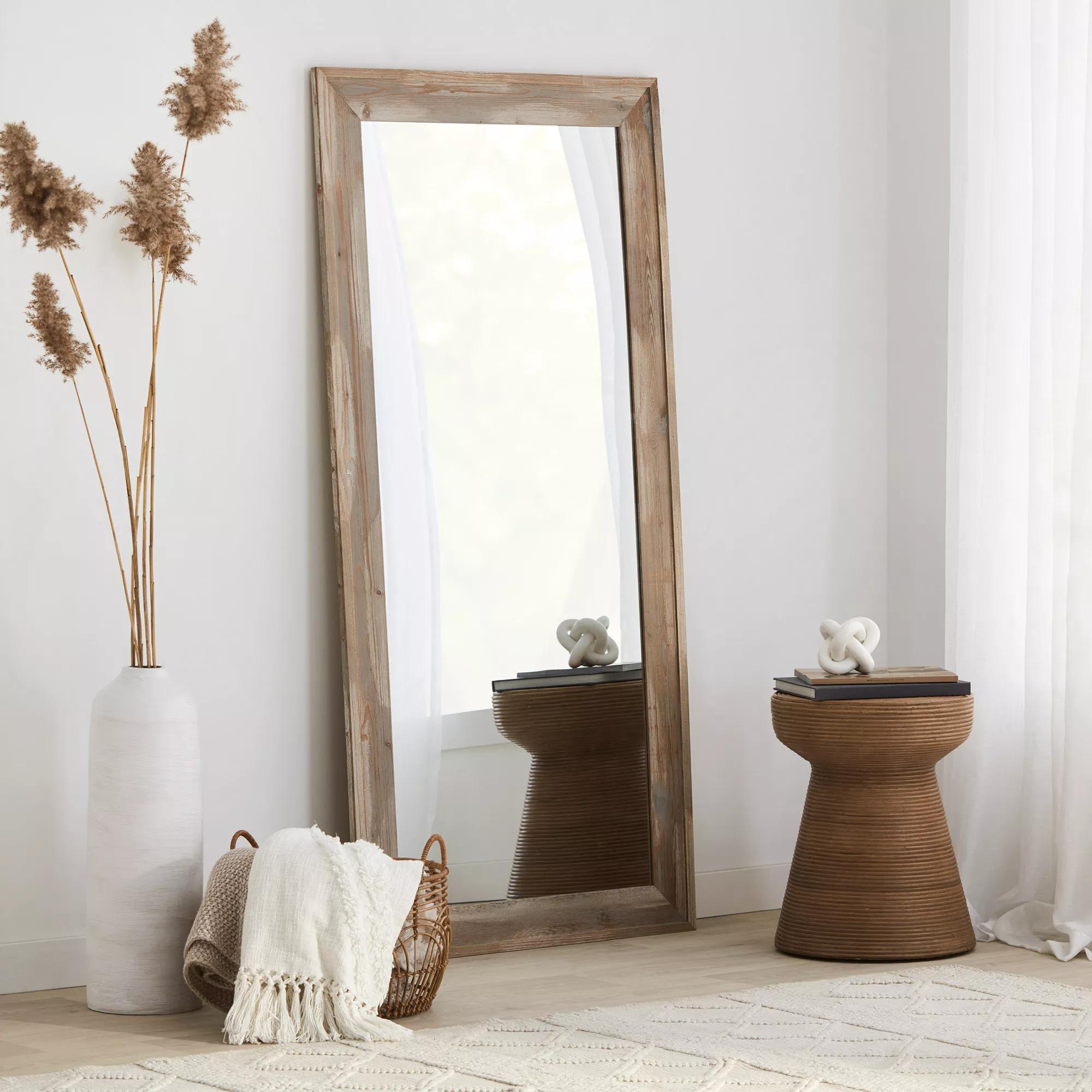 Drift Wood Framed Mirror