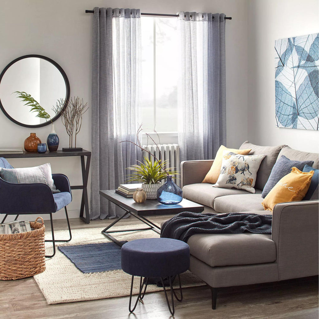 Natural Fiber Oval Storage Basket