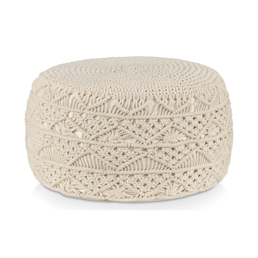 Macrame Ottoman