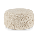 Macrame Ottoman