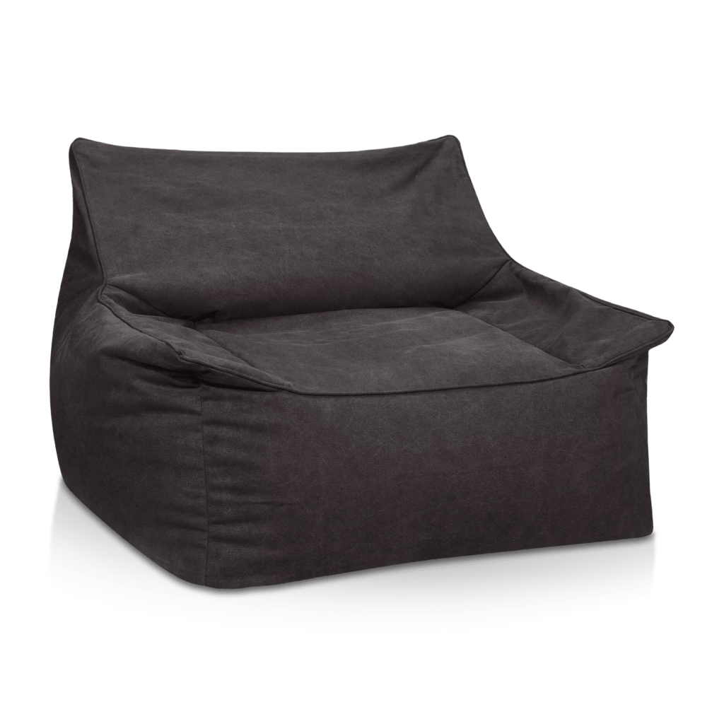 Grey Large Bean Bag Chair