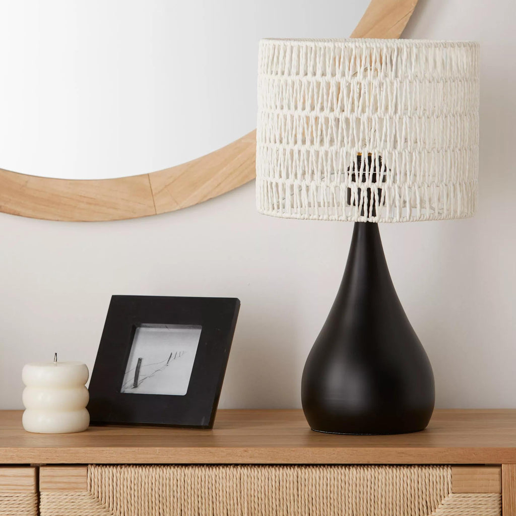 Flared Metal Lamp Base