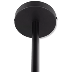 3-Bulb Metal and Wood Ceiling Lamp