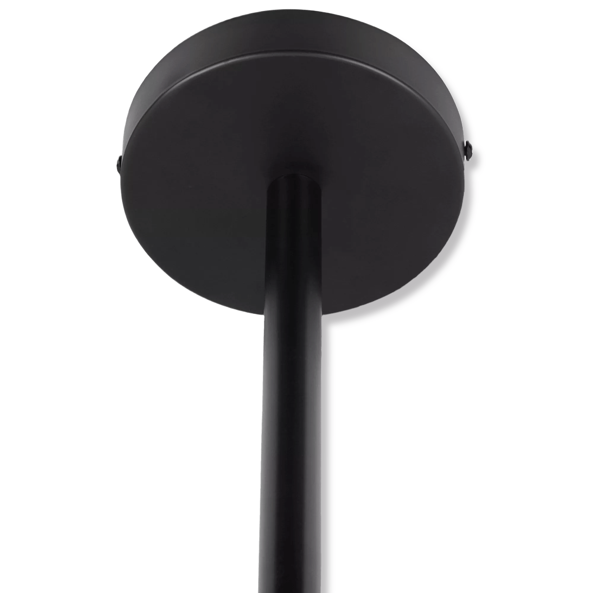 3-Bulb Metal and Wood Ceiling Lamp