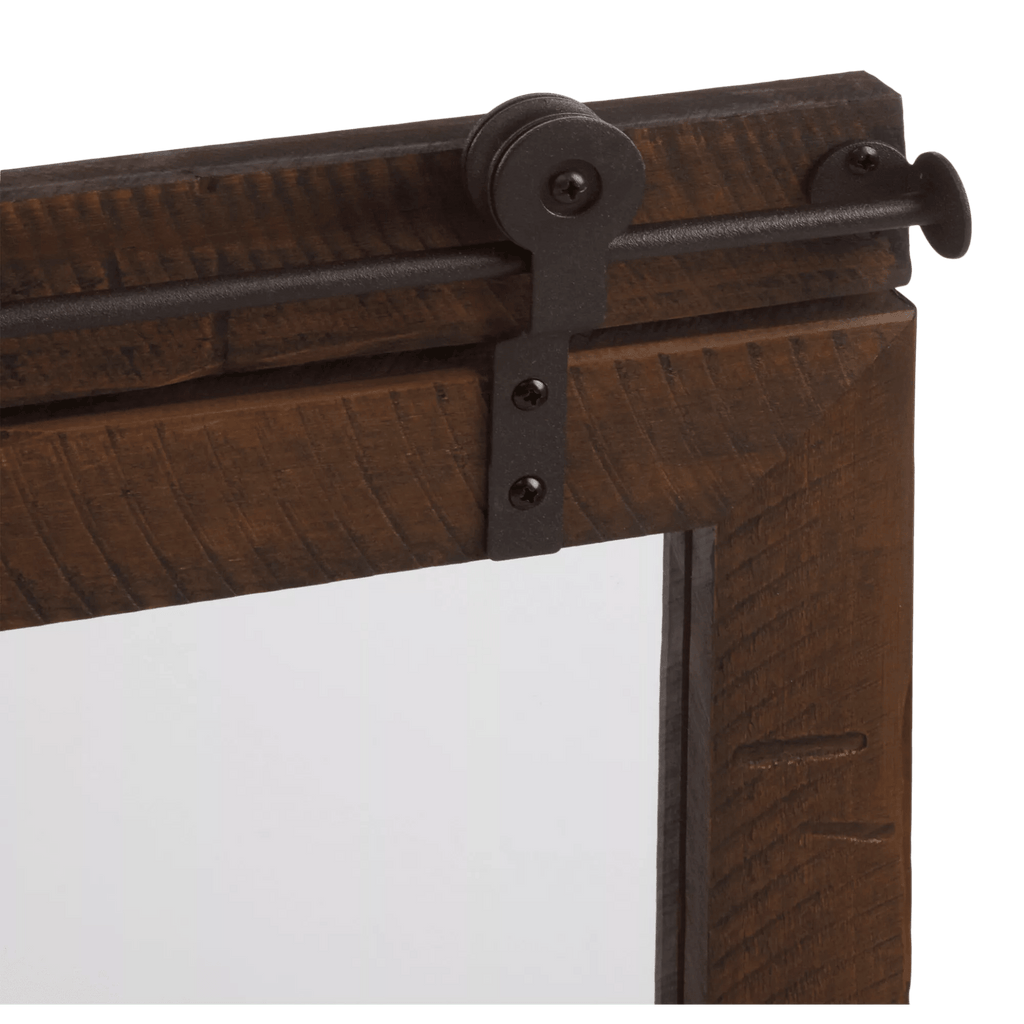 Barn Wood Inspired Mirror