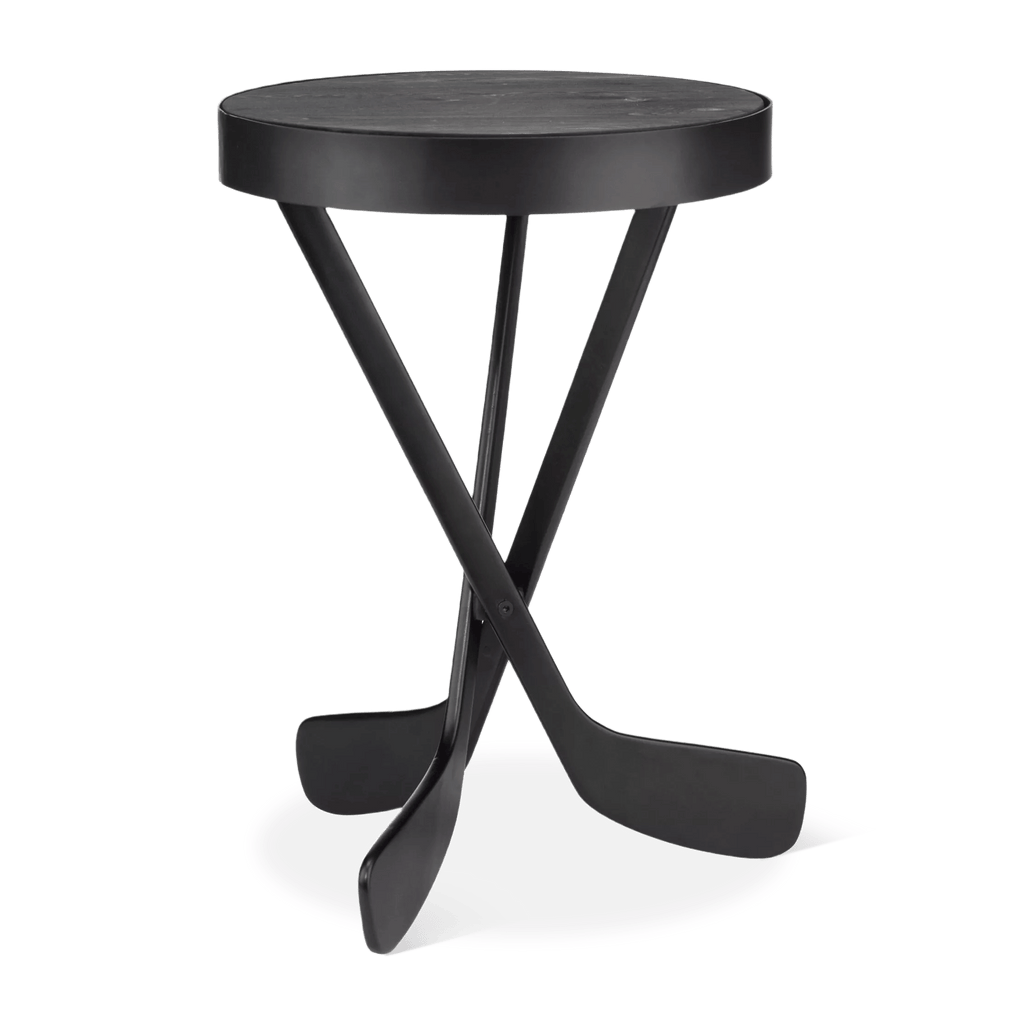 Hockey Sticks Side Table