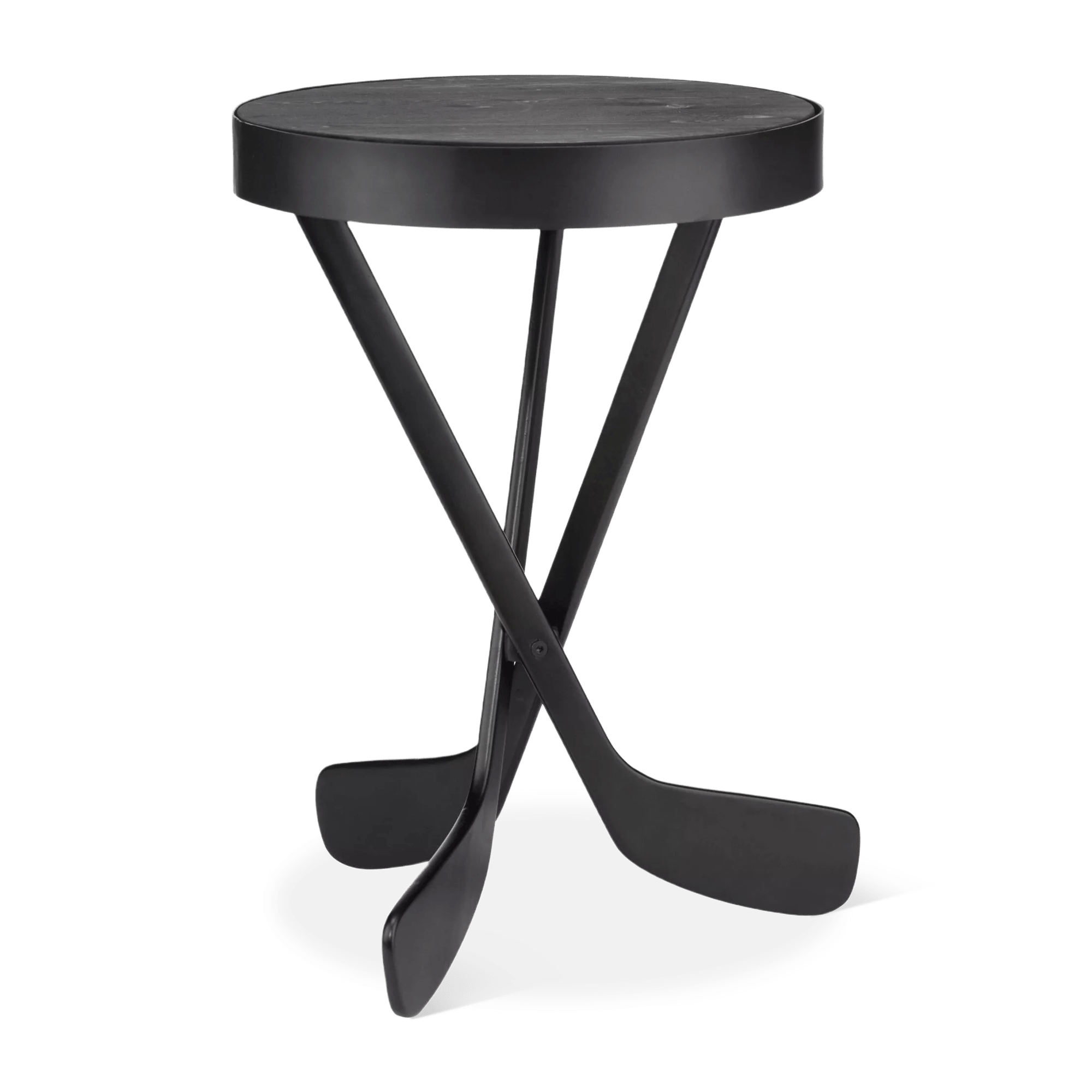 Hockey Sticks Side Table