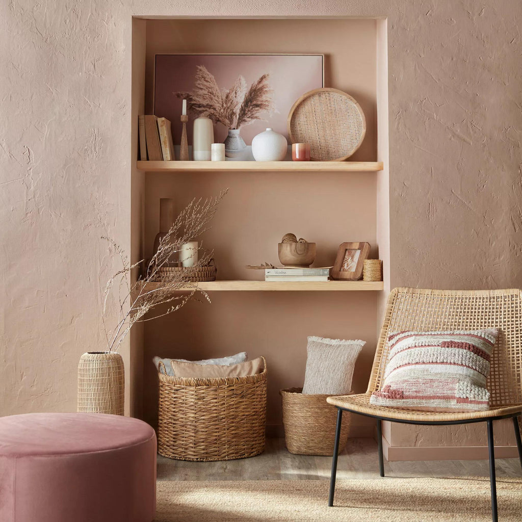 Natural Fiber Storage Basket