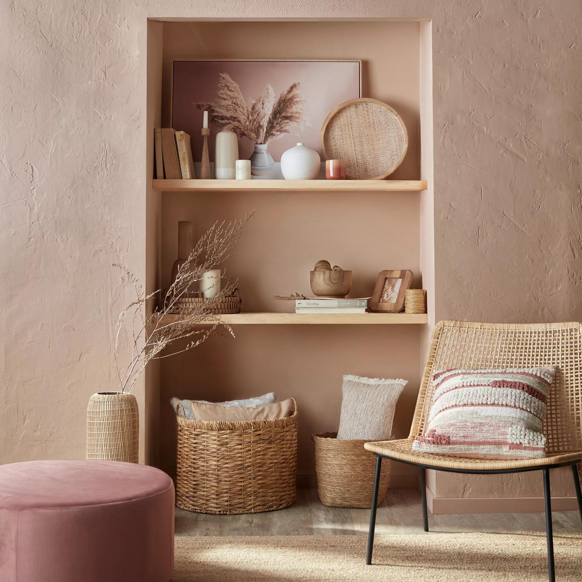 Natural Fiber Storage Basket