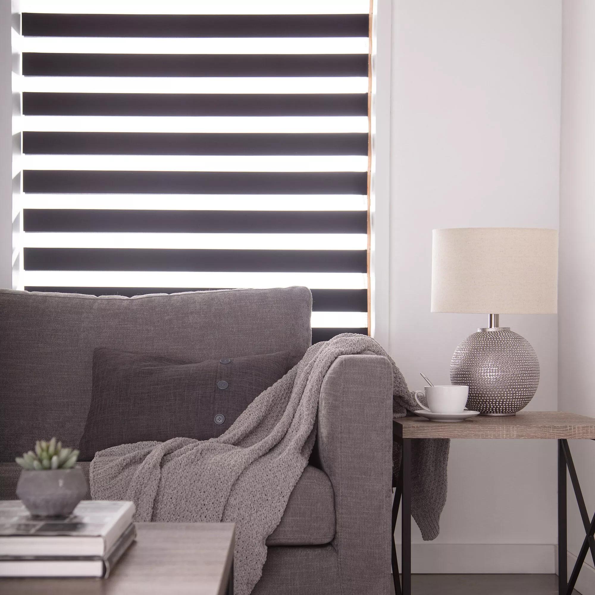 Black Cordless Sheer Shade