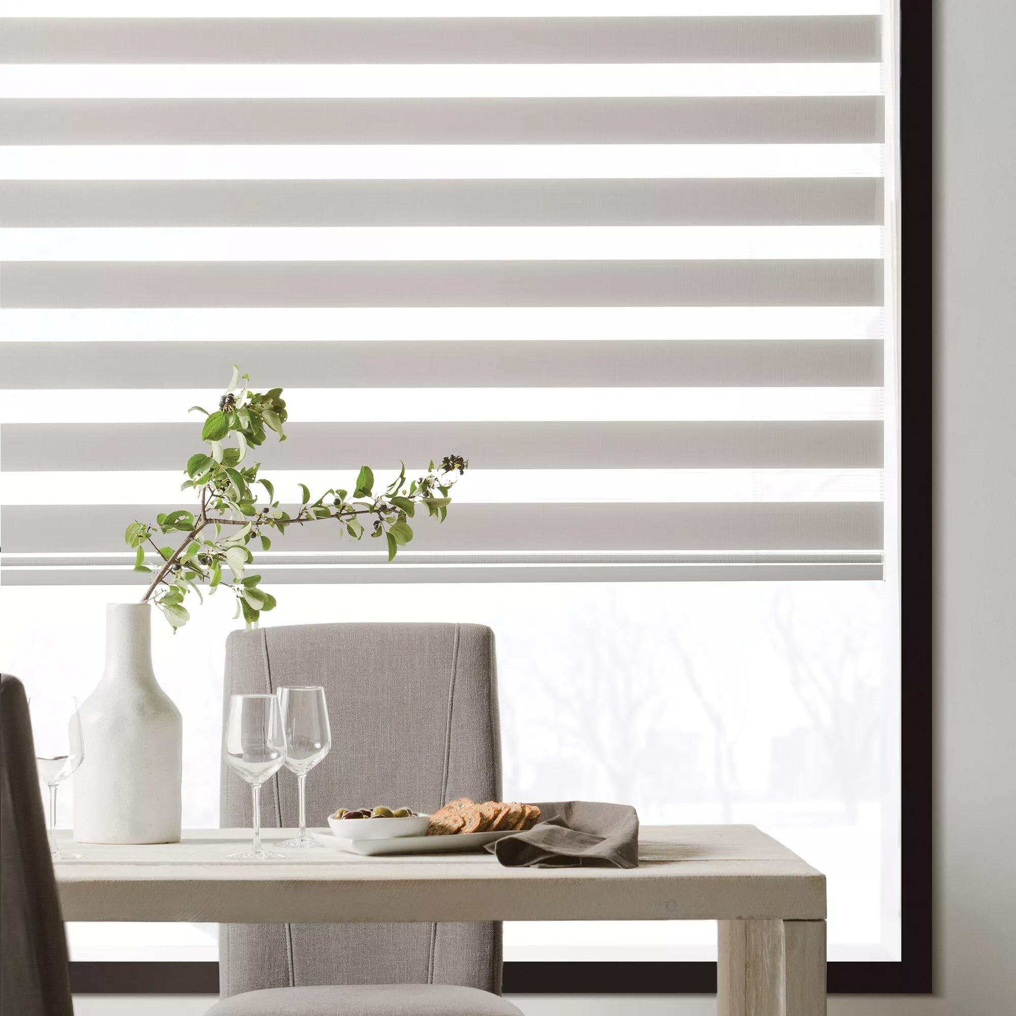 Grey Cordless Sheer Shade