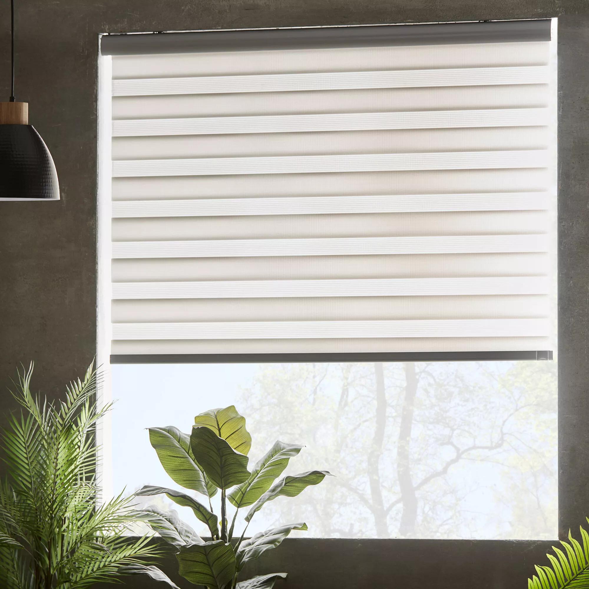 Grey Cordless Sheer Shade