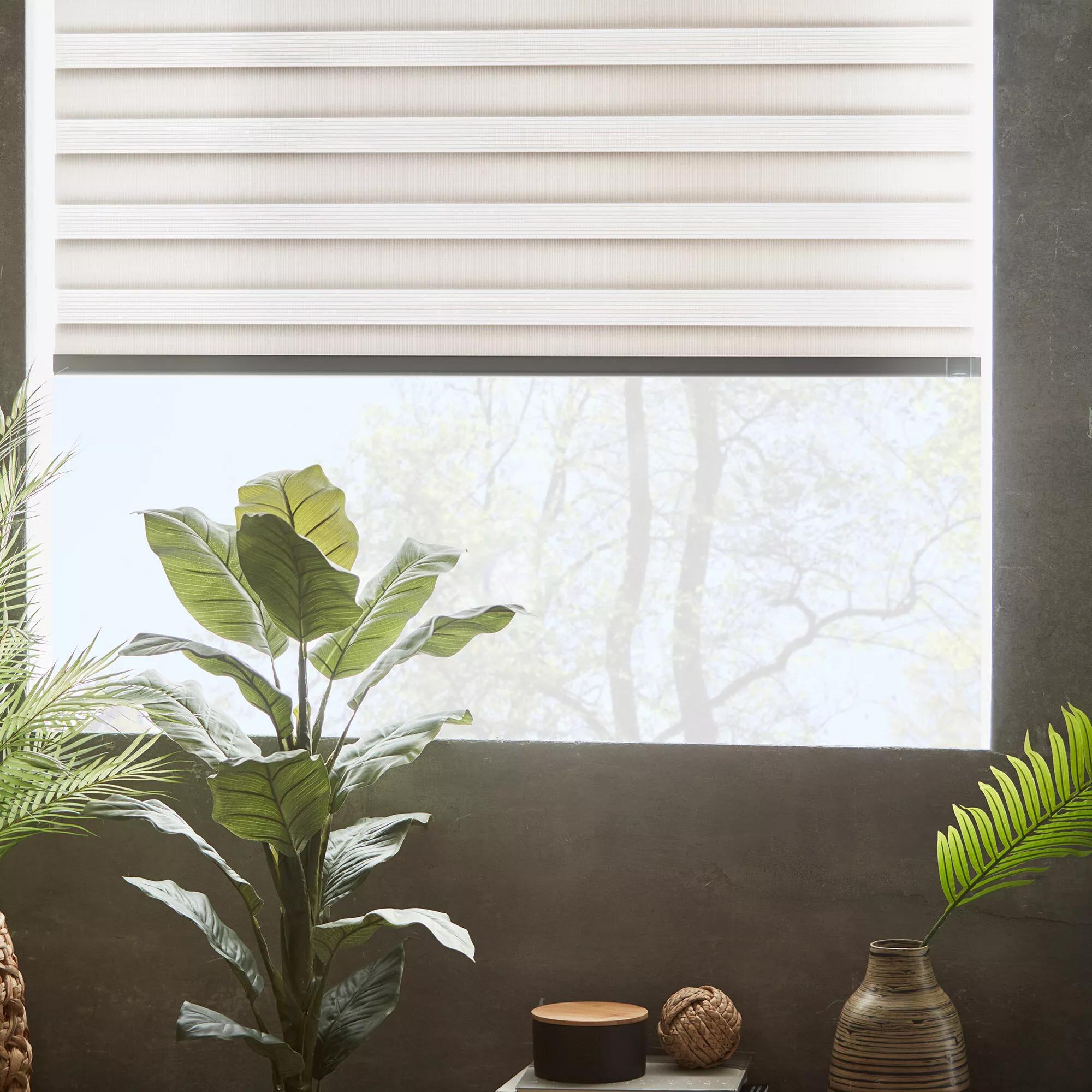 Grey Cordless Sheer Shade