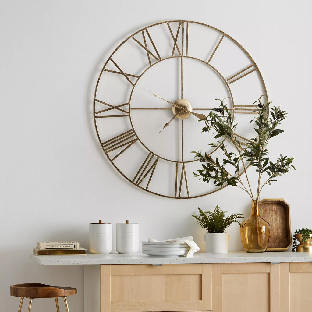 Metal Wall Clock