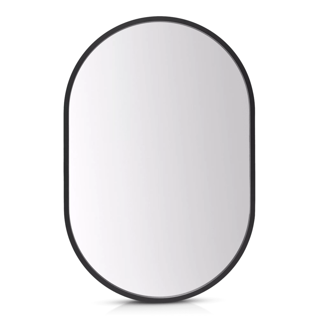 Oval Framed Mirror