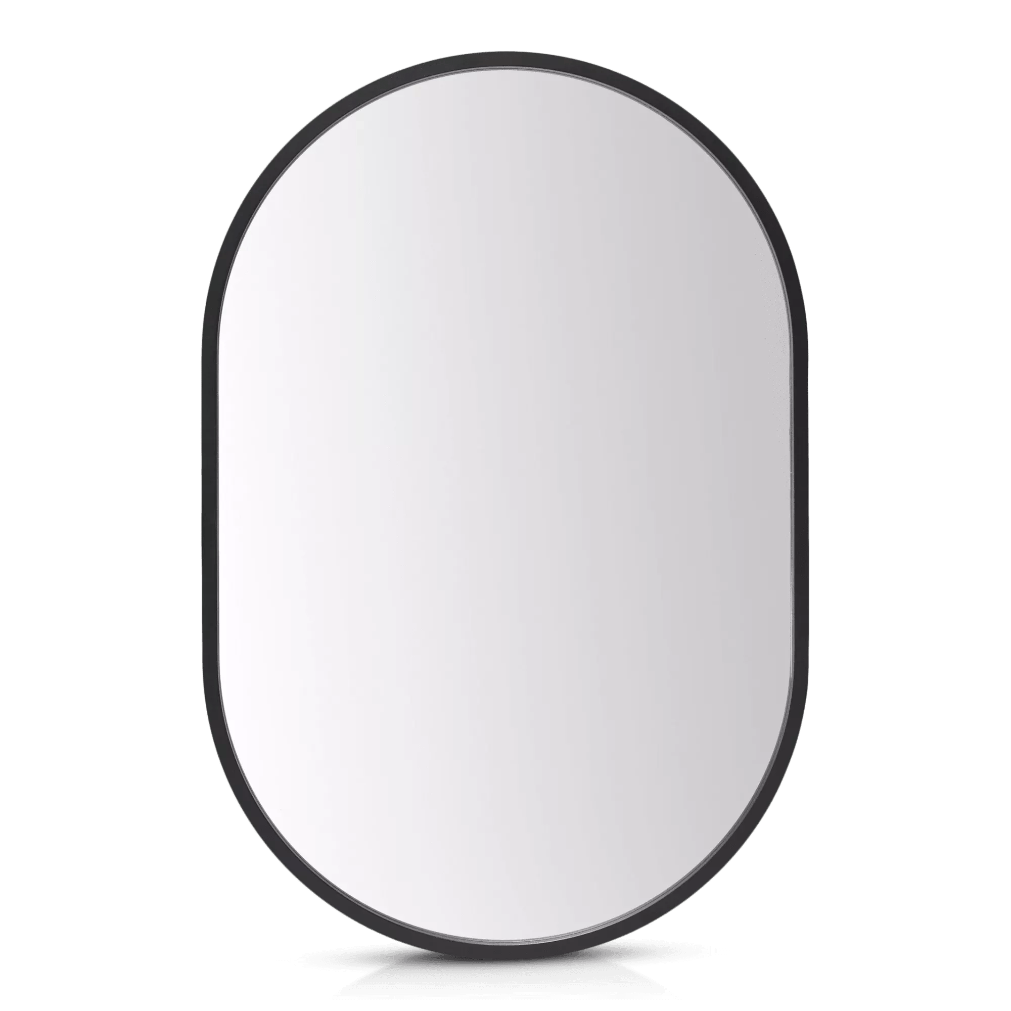 Oval Framed Mirror